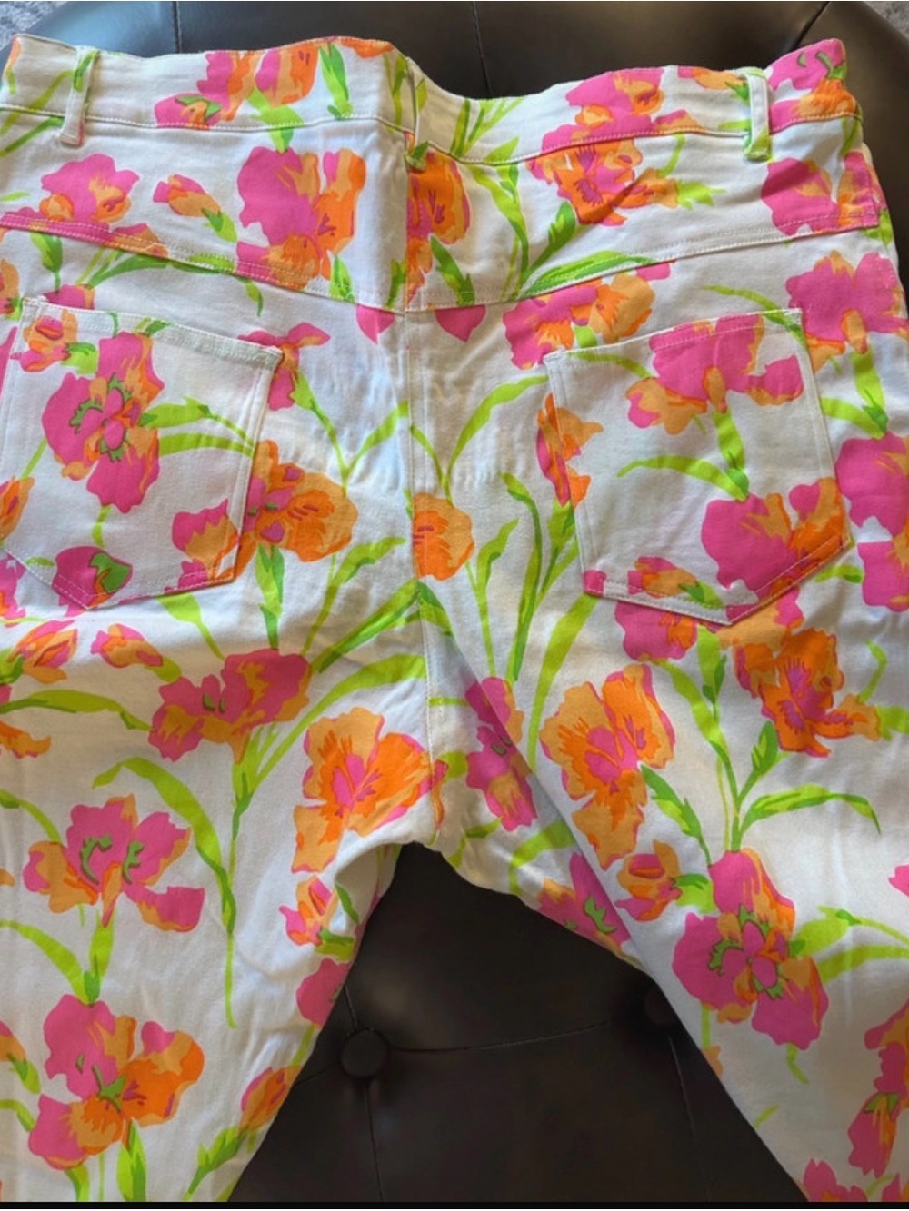 Gretchen Scott Women's Floral Print ankle pant - Picture 5 of 6